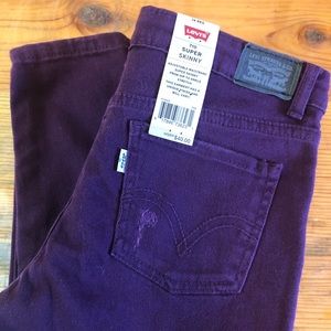 NWT Levi’s 710 Super Skinny